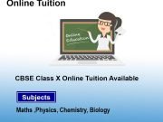 Online-CBSC-X-Class-Tution-Available