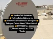 Satellite Dish Receiver Installation